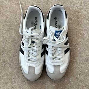 adidas White and Black Sneakers